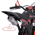 thumbnail image 3 of Moto Cross Para Niño Skr1000 Starkids De Gasolina 2 Tiempos Negro, 3 of 9