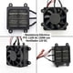 thumbnail image 2 of Calentador Resistencia Eléctrica PTC 110V AC con Fan Ventilador 12V DC, 2 of 4
