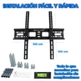thumbnail image 4 of Soporte de pared fijo Ele-Gate para TV de 40 a 80 pulgadas Extralargo, 4 of 4