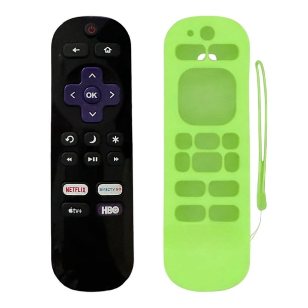 Control Compatible Con Roku Tv Sanyo Philips Jvc Mas Funda negro 16