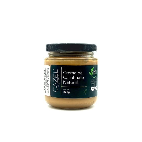 Crema de Cacahuate Natural 220g