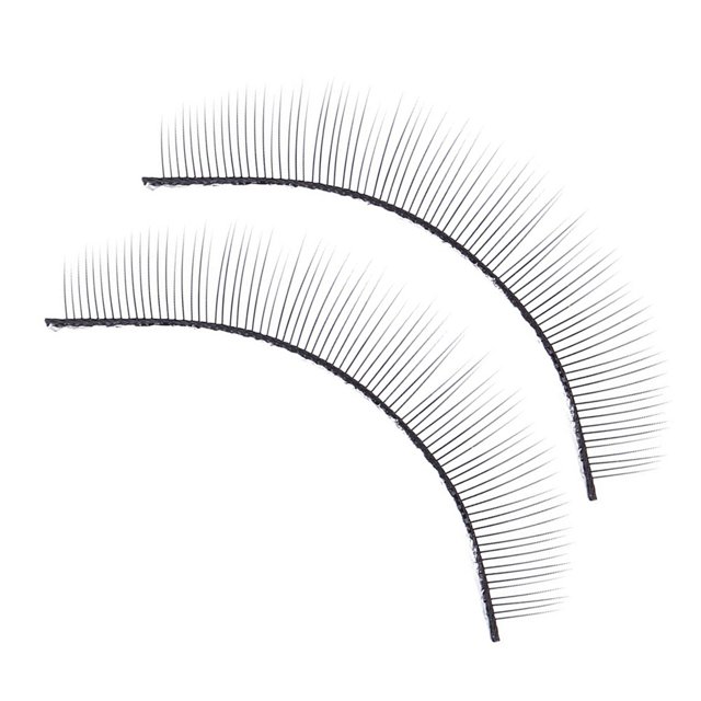 Pestañas Postizas De Atrenamiento De Extensión De Pestañas, 10 Pares Para Exposición De Maquillaje