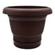 thumbnail image 1 of Maceta Plastictrends Florencia 8 Pulgadas Chocolate, 1 of 3