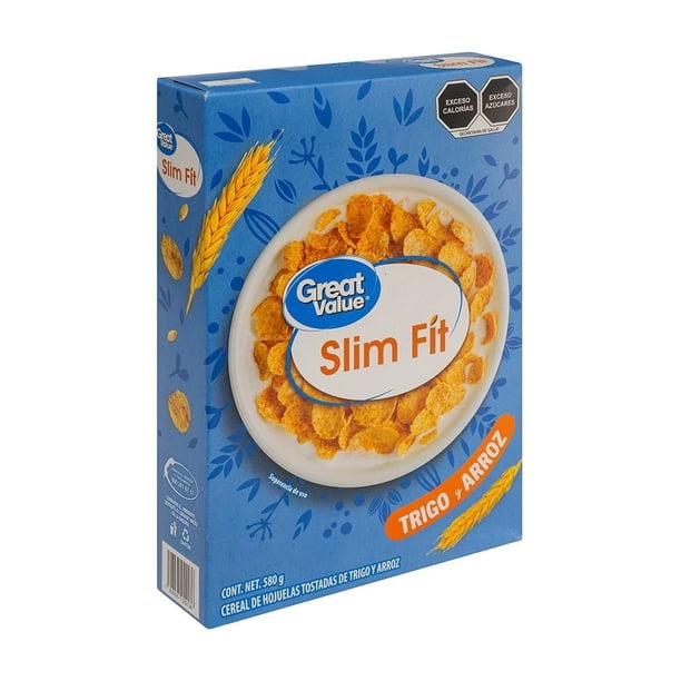 Cereal Great Value Slim Fit 580 g