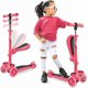 thumbnail image 1 of Scooter de 3 Ruedas Hurtle para Niños y Niñas 1 Año en Adelante, Patin del Diablo, Luces LED en las Ruedas, Manillar Ajustable y Asiento Plegable, Modo Sentado o de Pie con Freno, Sandia, 1 of 8