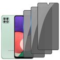 thumbnail image 1 of Zonyee Protector de pantalla de privacidad de vidrio templado para Samsung Galaxy A22 5G - Película protectora resistente a rayones - Fácil instalación Protección de borde a borde - Sin burbujas, 1 of 7