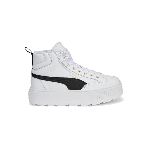 Tenis Puma Karmen Mid Mujer Moda Plataforma blanco 25.5