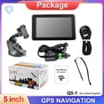 thumbnail image 1 of Navegador GPS británico para coche y camión, dispositivo GPS de 5 pulgadas, 8 GB + 128 MB, sistema de navegación para coche y camión con pantalla de mapa, transmisor FM, DVR para vehículo., 1 of 9