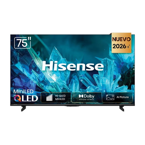 TV Pantalla Hisense de 75 pulgadas Hi-QLED - MINILED 75QD8SV con sistema operativo VIDAA
