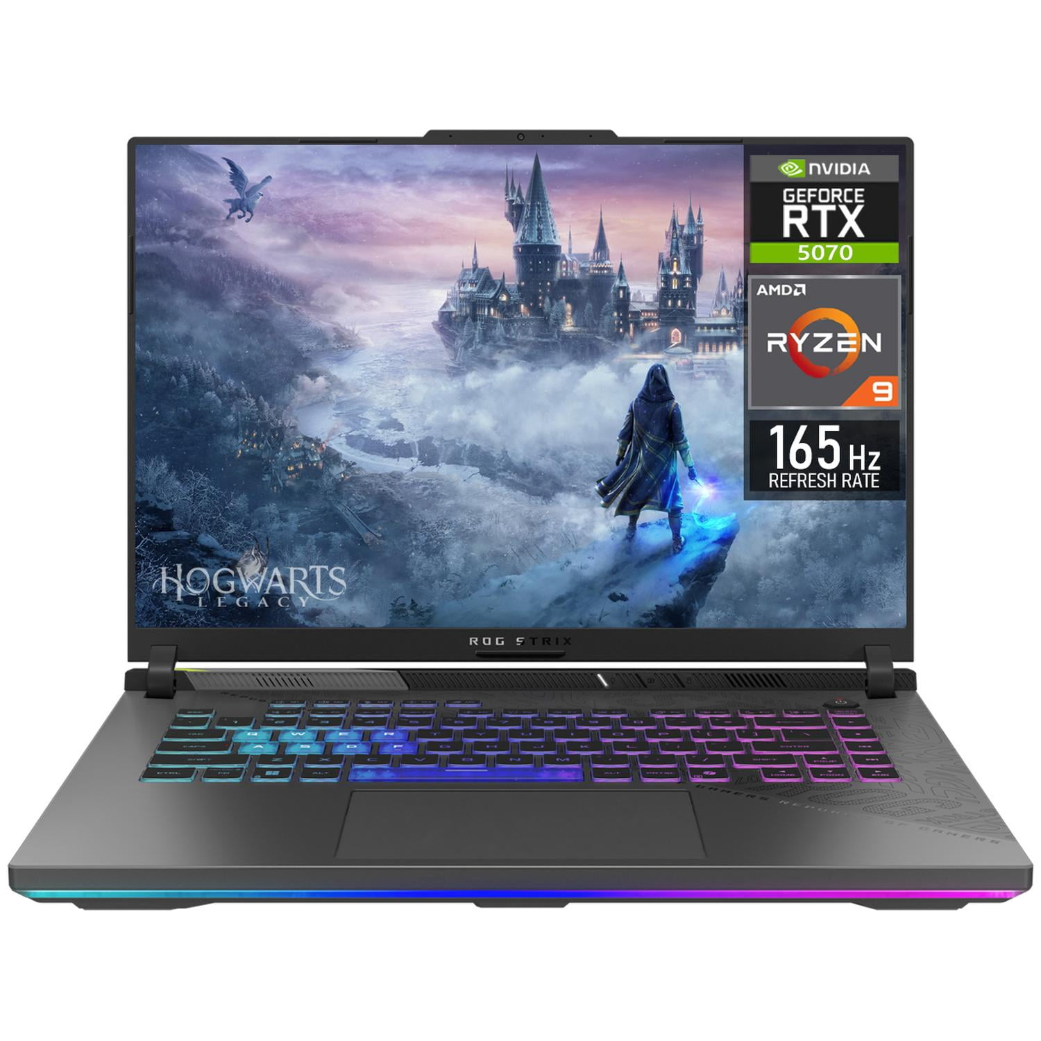 Laptop Gamer ASUS ROG Strix G16 GeForce RTX 5070 8GB DLSS 4.5 Ryzen 9 8940HX 32GB DDR5 1TB 16" IPS FHD+ 165Hz Teclado Ingles