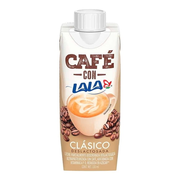 Leche con Café Lala Clásico UHT 330 ml