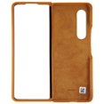 thumbnail image 3 of Funda Premium de Cuero para Samsung Galaxy Z Fold 3 – Color Camello, 3 of 3