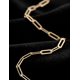 thumbnail image 3 of Pulsera Clip Plano 5 por 2 mm Oro Solido 18.5 cm 14k, 3 of 5