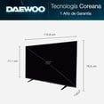 thumbnail image 2 of Daewoo  Smart TV 55 pulgadas  4K UHD LED  Roku TV  Dolby Audio  WiFi  4 HDMI 2 USB AV  Netflix YouTube Prime Video  Modelo DAW55UR, 2 of 8