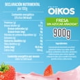 thumbnail image 2 of Yoghurt Griego Oikos con fresa sin azúcar 900 g, 2 of 7