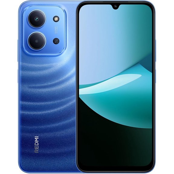Redmi 15C Moonlight Blue – Smartphone 6.74″ HD+, 4GB RAM, 256GB ROM, Cámara 50MP, Batería 5000mAh, Versión USA