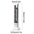thumbnail image 3 of Mini ventilador vertical de torre USB sin aspas | 2 velocidades de flujo de aire natural | Motor silencioso de alta gama | Diseño compacto y portátil para usar en casa, oficina y viajes, 3 of 5