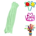 thumbnail image 3 of Juego de 100 limpiapipas de colores caramelo para manualidades y decoraciones., 3 of 5