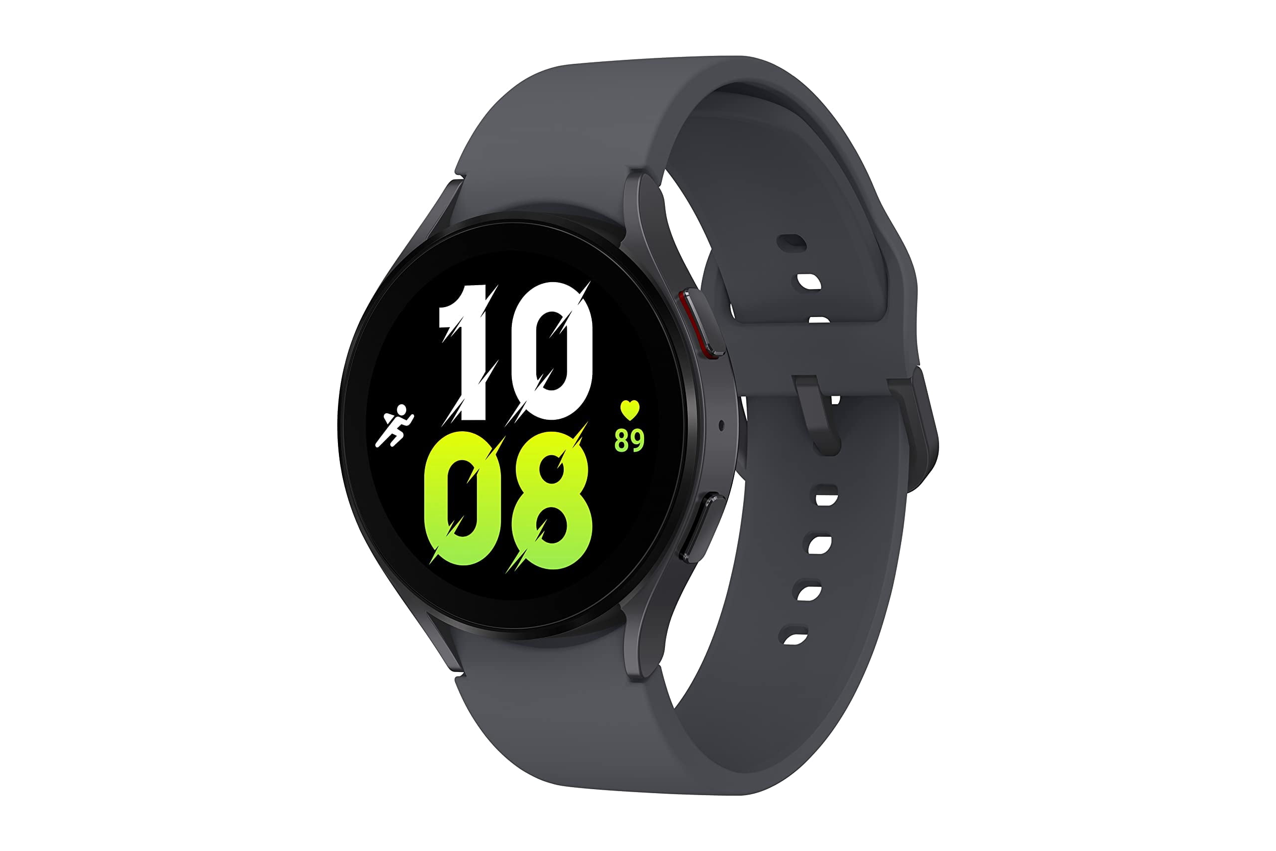 SAMSUNG Galaxy Watch 5 44 mm Bluetooth Smartwatch con Cuerpo, Salud, Fitness y sueño, batería Mejorada, Vidrio de Zafiro, Seguimiento GPS Mejorado, versión Estadounidense, Gris (reacondicionado)