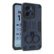 thumbnail image 2 of Funda + Mica Icon Case Antidrop para Poco C85, Carcasa, Protector, Uso Rudo, Protector de Pantalla, Antigolpes, Esquinas Reforzadas, Protección de Cámara - Azul marino, 2 of 3