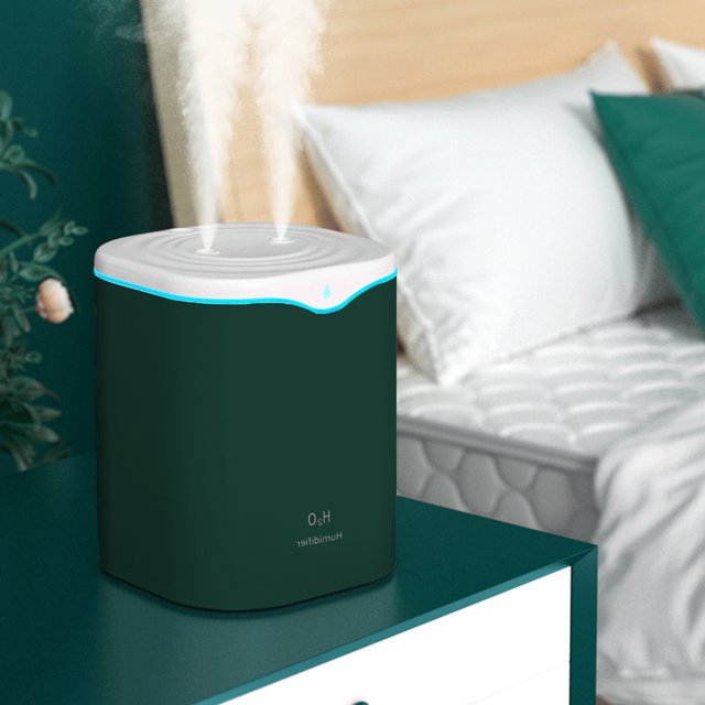 Humidificador Usb con Vapor Frío Silencioso, Ideal para Dormitorios y Oficinas. Fácil de Limpiar.