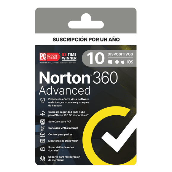 Licencia Antivirus Norton 360 Advanced