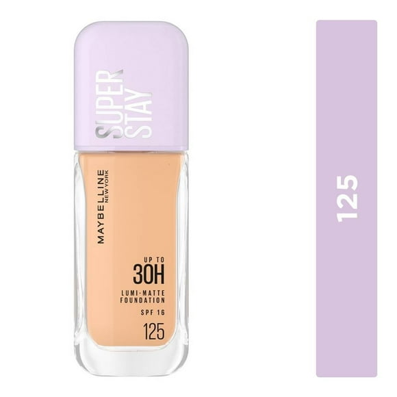 Base de maquillaje Maybelline Superstay Lumi Matte tono 125, 40 ml