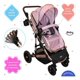 thumbnail image 2 of Carriola 6 En 1 | Base Mecedora | Autoasiento | Amalfi Ibaby rosa, 2 of 10