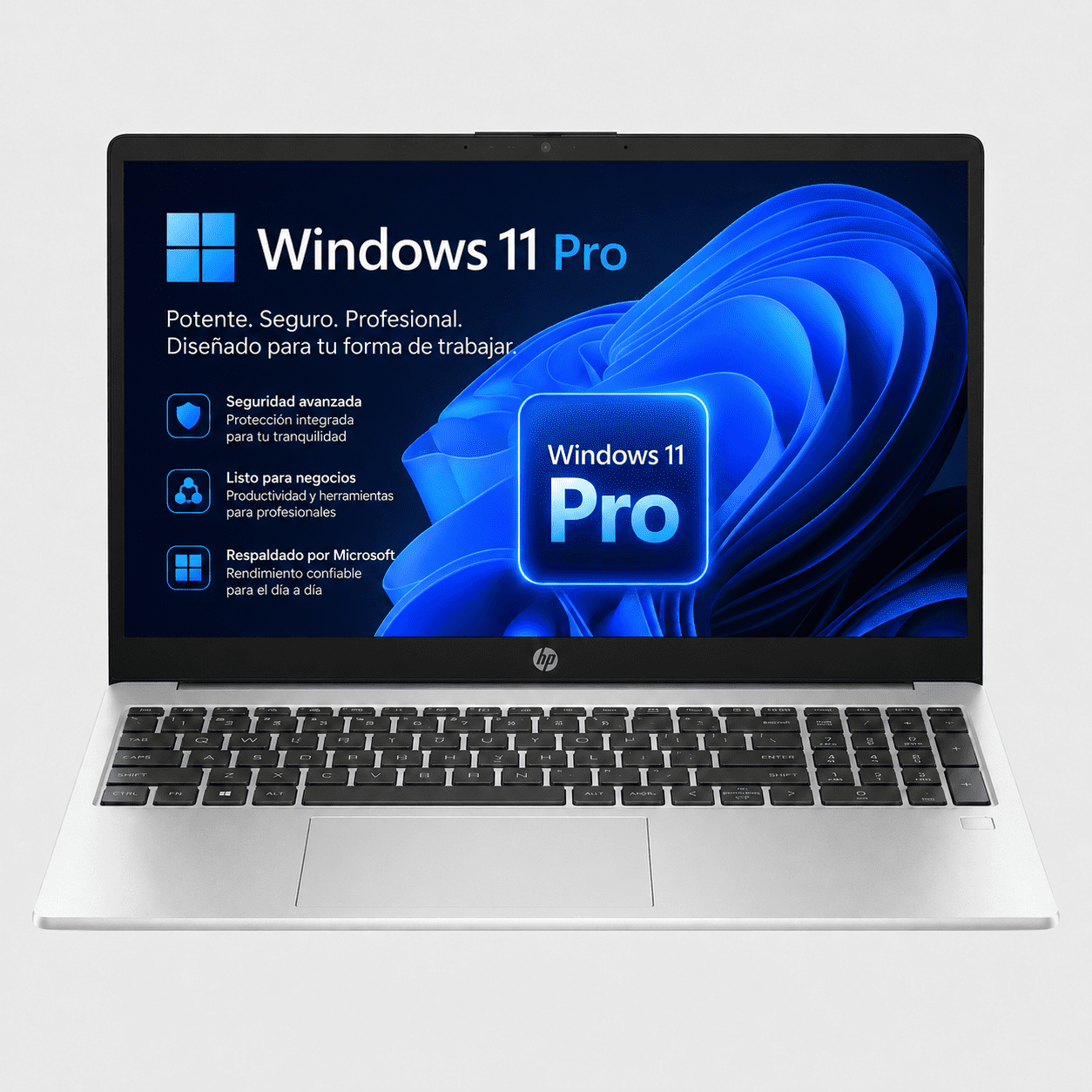 Laptop HP 255 G10 15.6” FHD AMD Ryzen™ 3 7335U | 16GB DDR5 | SSD 512GB NVMe | Radeon 660M | Windows 11 Pro | Wi-Fi 6 | Teclado Retroiluminado en Español.