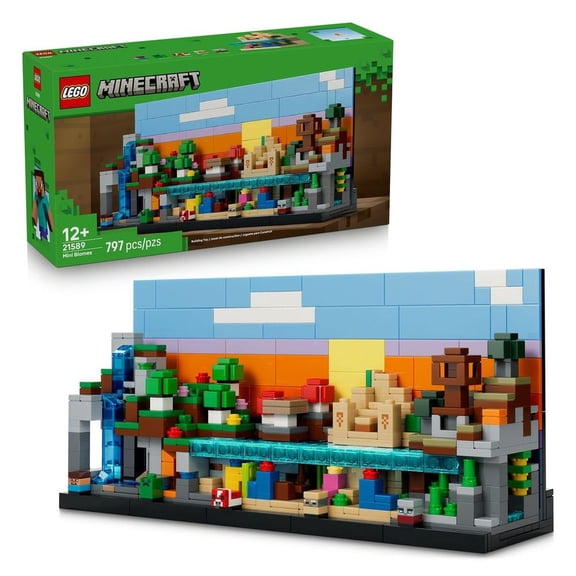 Set LEGO Minecraft Minibiomas de Construcción 21589