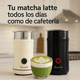 thumbnail image 4 of Espumador de Leche Eléctrico SMART-TEK 450W Espuma Caliente y Fría para Cappuccino, Latte, Matcha, 240ml Antiadherente MF850 Negro, 4 of 8