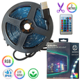 thumbnail image 4 of Tira de luces LED Multicolor usb 60 leds control remoto RGB 2M., 4 of 5