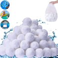 thumbnail image 1 of Xihbxyly Arena Filtrante, Bolas Filtrantes para Piscina de 500 G, Filtración Avanzada de Micropartículas, Poliéster Ecológico, Reutilizable y Lavable a Máquina, Apta para Agua de Mar o Dulce, Fácil M, 1 of 5