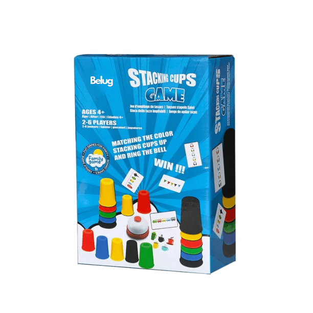 Juego Rápido De Apilar Y Emparejar Vasos Belug Multicolor