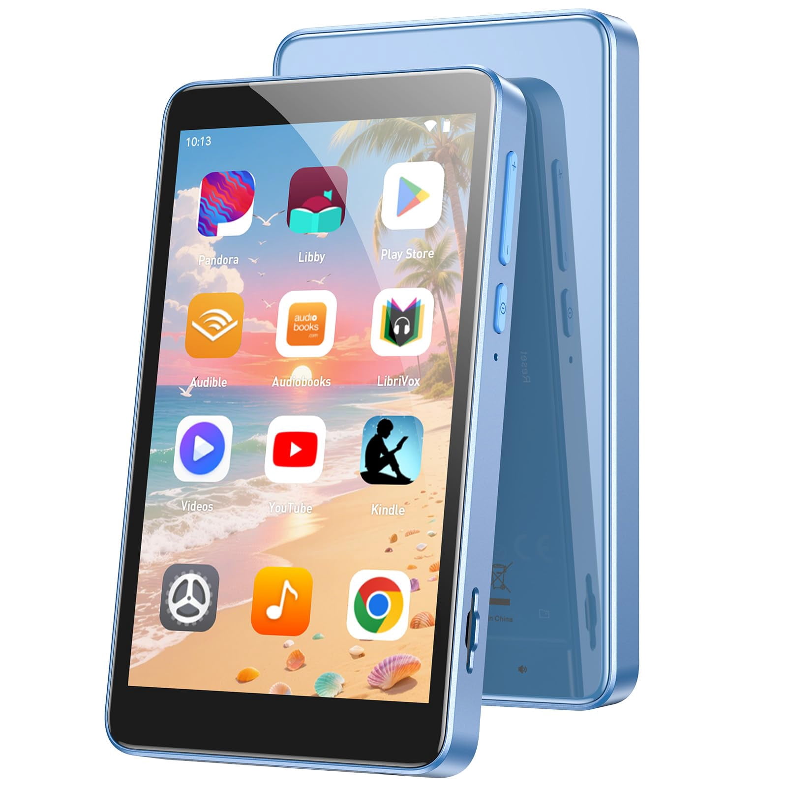Reproductor MP3 AGPTEK T08X 4" Bluetooth WiFi 96GB Android 14