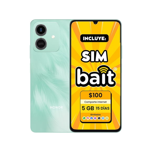 Honor Play 10 3+64GB Ocean Cyan/Azul Cian más chip BAIT de regalo