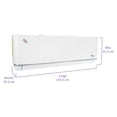thumbnail image 4 of Aire Acondicionado Frio Y Calor Iusa 220 V 2 Ton Inverter Mini Split Blanco, 4 of 5