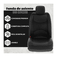 thumbnail image 2 of Funda Para Asiento Automóvil 10 Piezas color negro, 2 of 4