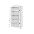 thumbnail image 3 of Estante de pared de acero inoxidable de 48 pulgadas, NSF, comercial, con respaldo y dos soportes, para cocina, 3 of 5