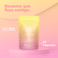 thumbnail image 4 of Suplemento Alimenticio Flowin'  by Kind Origins Endo-Supplement NAC, DIM, Bisglicinato de Magnesio, Quercetina, Cúrcuma, AAL, Vit. C y D 60 Cápsulas, 4 of 6