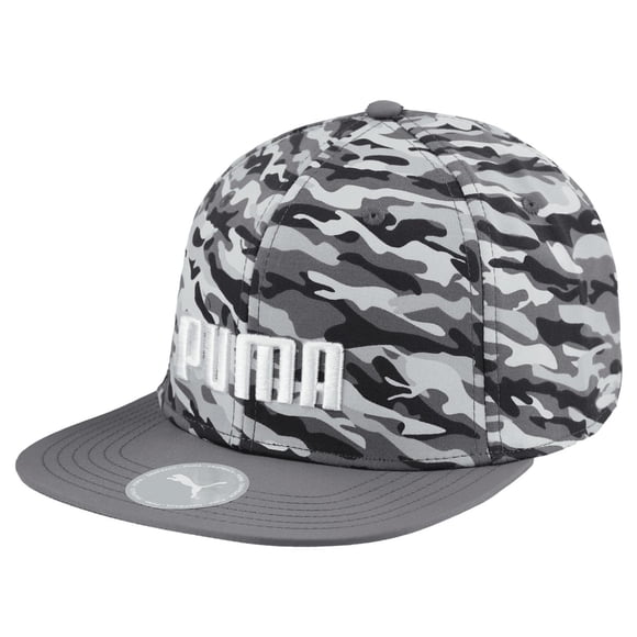 Gorra Puma Flatbrim Cap Unisex Gris Unitalla