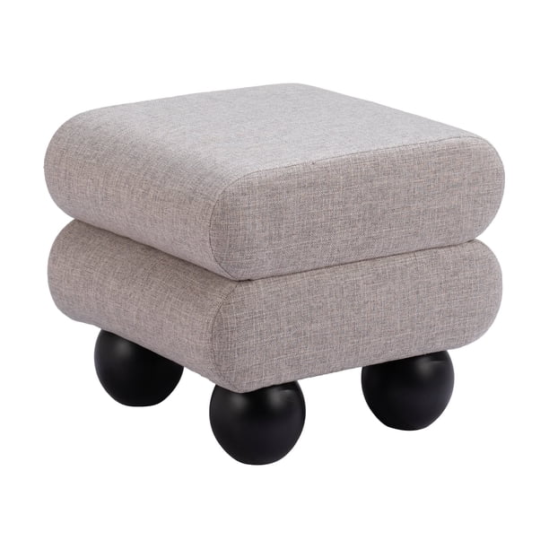 Ottoman Davao Gris Kessa Muebles 50 x 46 x 44 cm