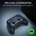 thumbnail image 4 of Mando inalámbrico Razer Raiju V3 Pro: con licencia oficial para PlayStation, PS5 y PC - Rendimiento de eSports sin retrasos - 6 botones reasignables - Thumbsticks TMR personalizables - Gatillos rápido, 4 of 9