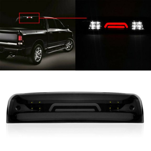 Luz de Carga de Tercer Freno de Humo LED de Coche para  RAM 1500 2500 3500 2009-2018