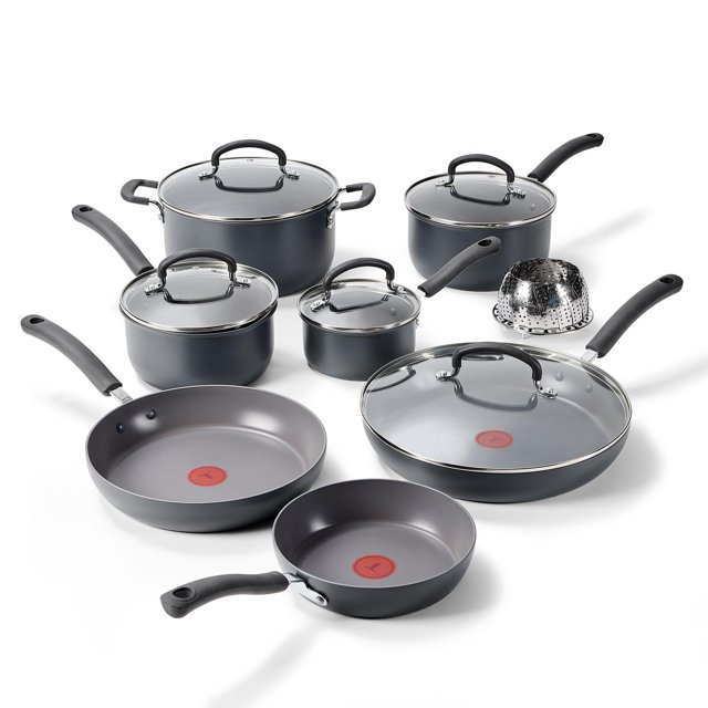 Juego de Cocina T-Fal Ultimate Hard Anodizado Antiadherente 13 piezas