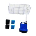 thumbnail image 1 of Caja de filtro para acuario, purificador de agua, accesorios para acuario, elevador de cascada, fácil de usar. C, 1 of 9