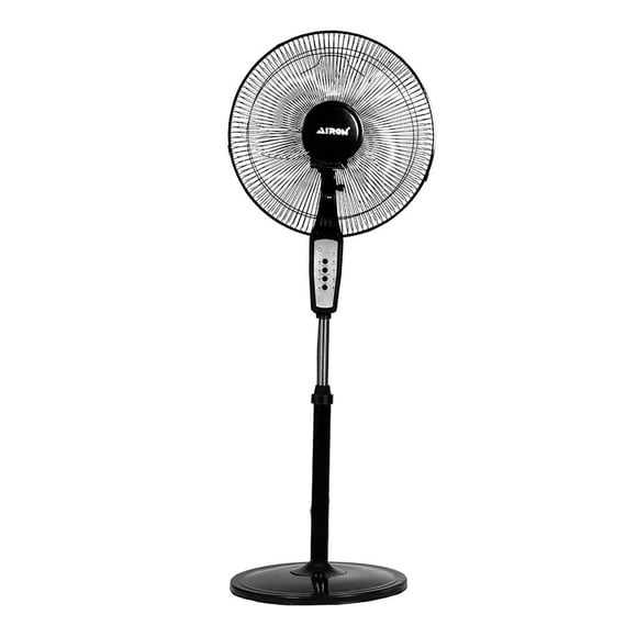 Ventilador de Pedestal Airon 16 Pulgadas Negro
