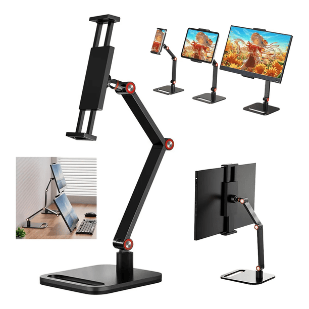 Soporte Para Monitor Portátil,soporte Con Base, Xtellar negro