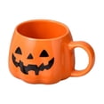 thumbnail image 2 of Taza de Calabaza de Halloween, Taza de Cerámica para Té o Café, Diseño Único de Calabaza, Material Seguro y Duradero, Decoración para La Oficina y El Hogar, Idea de Regalo Festivo, Capacidad, 2 of 7