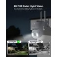 thumbnail image 2 of Cámara de Seguridad Blurams 2K Outdoor 360° PTZ Visión Nocturna a Color, 2 of 6